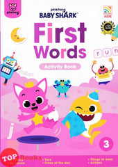 [TOPBOOKS Pelangi Kids] Pinkfong Baby Shark First Words Activity Book 3 (2024)