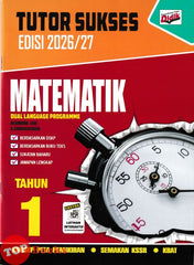 [TOPBOOKS Ilmu Didik] Tutor Sukses Matematik Tahun 1 Semakan KSSR DLP (2026)