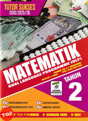 [TOPBOOKS Ilmu Didik] Tutor Sukses Matematik Tahun 2 Semakan KSSR DLP (2025)