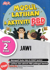 [TOPBOOKS Mahir] Modul Latihan & Aktiviti PBD Jawi Tahun 2 KSSR (2024)