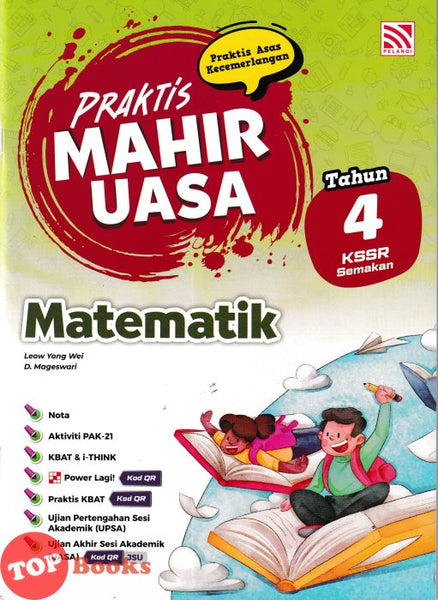 [TOPBOOKS Pelangi] Praktis Mahir UASA Matematik Tahun 4 KSSR Semakan (2026)