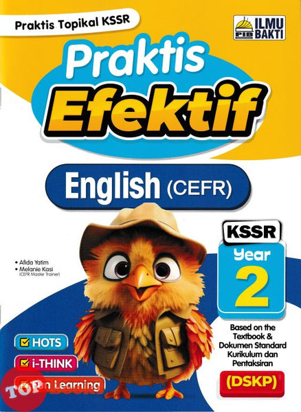 [TOPBOOKS Ilmu Bakti] Praktis Efektif UASA English CEFR Year 2 KSSR (2024)