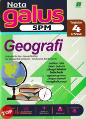 [TOPBOOKS Sasbadi] Nota Galus SPM Geografi Tingkatan 4 KSSM (2026)