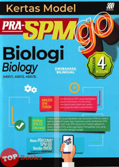 [TOPBOOKS Sasbadi] Kertas Model Pra SPM GO Biologi Tingkatan 4 KSSM Dwibahasa (2024)