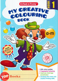 [TOPBOOKS Kohwai Kids] My Creative Colouring Book a-m Book 1