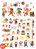 [TOPBOOKS Pelangi Kids] Sticker Play Set Play Anywhere You Like! Popular Sports Fun With Popular Sports
