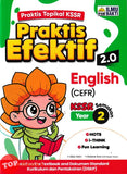 [TOPBOOKS Ilmu Bakti] Praktis Efektif 2.0 English CEFR Year 2 KSSR Semakan (2026)