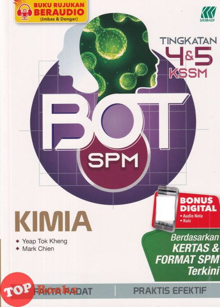 [TOPBOOKS Sasbadi] BOT SPM Kimia Tingkatan 4 & 5 KSSM (2023)