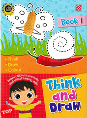[TOPBOOKS Pelangi Kids] Think And Draw Book 1