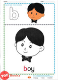 [TOPBOOKS Kohwai Kids] Copy Colour abc Small Letters