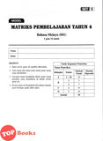 [TOPBOOKS Sasbadi] Kertas Model MPT4 Bahasa Melayu Tahun 4 KSSR Semakan (2026)