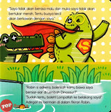 [TOPBOOKS Pelangi Kids] Siri Dani Dino Dan Rakan-Rakan Buku Urus Emosi Kawan Baharu Robin (2024)