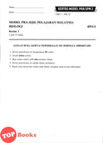 [TOPBOOKS Sasbadi] Kertas Model Pra SPM GO Biologi Tingkatan 4 KSSM Dwibahasa (2024)