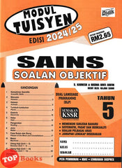 [TOPBOOKS Ilmu Didik] Modul Tuisyen Sains Soalan Objektif Tahun 5 Semakan KSSR DLP (2024)