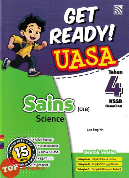 [TOPBOOKS Pelangi] Get Ready! UASA Sains Tahun 4 KSSR Semakan Dwibahasa (2024)