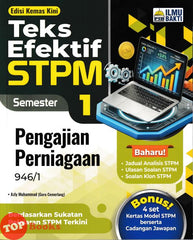 [TOPBOOKS Ilmu Bakti] Teks Efektif STPM Pengajian Perniagaan Semester 1 (2026)