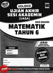 [TOPBOOKS Vision] Koleksi Ujian Akhir Sesi Akademik Matematik Tahun 6 DLP (2026)