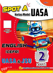 [TOPBOOKS Cemerlang] Spot A Kertas Model UASA English CEFR Form 2 KSSM (2026)
