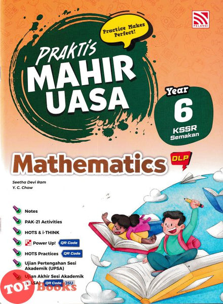 [TOPBOOKS Pelangi] Praktis Mahir UASA Mathematics Year 6 KSSR Semakan DLP (2026)