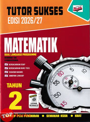 [TOPBOOKS Ilmu Didik] Tutor Sukses Matematik Tahun 2 Semakan KSSR DLP (2026)