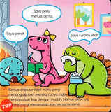 [TOPBOOKS Pelangi Kids] Siri Dani Dino Dan Rakan-Rakan Buku Tabiat Baik Helah Spin Dan Pako (2024)