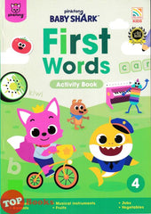 [TOPBOOKS Pelangi Kids] Pinkfong Baby Shark First Words Activity Book 4 (2024)