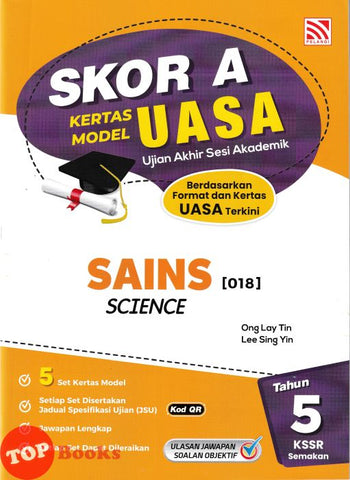[TOPBOOKS Pelangi] Skor A Kertas Model UASA Sains Tahun 5 KSSR Semakan Dwibahasa (2025)