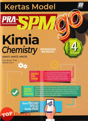 [TOPBOOKS Sasbadi] Kertas Model Pra SPM GO Kimia Tingkatan 4 KSSM Dwibahasa (2024)