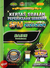 [TOPBOOKS Yakin] Kertas Soalan Peperiksaan Sebenar SPM 2021-2024 Sains Dwibahasa (2025)