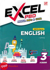 [TOPBOOKS Pelangi] Excel PBD English CEFR-Aligned Form 3 KSSM (2026)