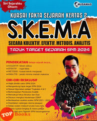 [TOPBOOKS Nusamas] Kuasai Fakta Sejarah Kertas 2 S.K.E.M.A Tajuk Target Sejarah SPM (2024)