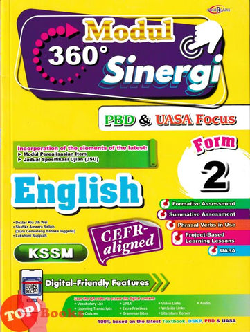 [TOPBOOKS Cemerlang] Modul 360 Sinergi English CEFR-Aglined Form 2 KSSM (2024)