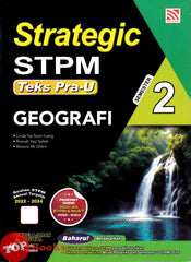 [TOPBOOKS Pelangi] Strategic STPM Teks Pra-U Geografi Semester 2 (2026)