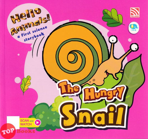 [TOPBOOKS Pelangi Kids] Hello Animals ! The Hungry Snail 10 (2023)