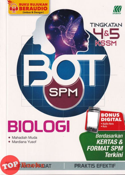 [TOPBOOKS Sasbadi] BOT SPM Biologi Tingkatan 4 & 5 KSSM (2023)