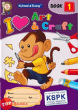 [TOPBOOKS Kohwai Kids] I ❤ Art & Craft Book 1 KSPK