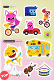 [TOPBOOKS Pelangi Kids] Pinkfong Baby Shark First Words Activity Book 4 (2024)