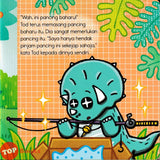 [TOPBOOKS Pelangi Kids] Siri Dani Dino Dan Rakan-Rakan Buku Tabiat Baik Pancing Baharu Tod (2024)