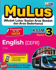 [TOPBOOKS Ilmu Bakti] Mulus English CEFR Form 3 KSSM (2026)