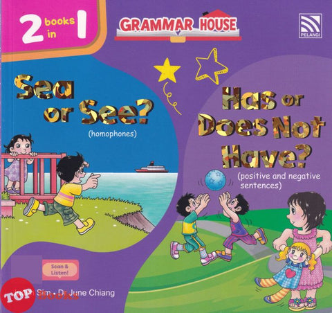 [TOPBOOKS Pelangi Kids] Grammar House Sea or See ? Has or Does Not Have ?