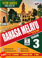 [TOPBOOKS Ilmu Didik] Tutor Sukses Bahasa Melayu Tahun 3 Semakan KSSR (2025)