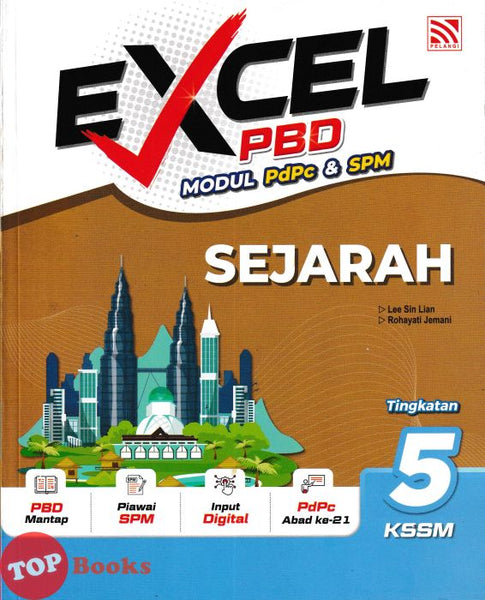 [TOPBOOKS Pelangi] Excel PBD Sejarah Tingkatan 5 KSSM (2026)
