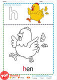 [TOPBOOKS Kohwai Kids] Copy Colour abc Small Letters