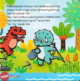 [TOPBOOKS Pelangi Kids] Siri Dani Dino Dan Rakan-Rakan Buku Tabiat Baik Pancing Baharu Tod (2024)