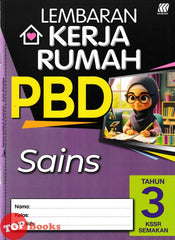 [TOPBOOKS Sasbadi] Lembaran Kerja Rumah PBD Sains Tahun 3 KSSR Semakan (2024)