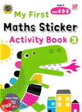 [TOPBOOKS Pelangi Kids] My First Maths Sticker Activity Book 3 Level 3 Ages 4, 5, 6 (2024)