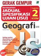 [TOPBOOKS Sasbadi] Gerak Gempur JSU Geografi Tingkatan 2 KSSM (2025)