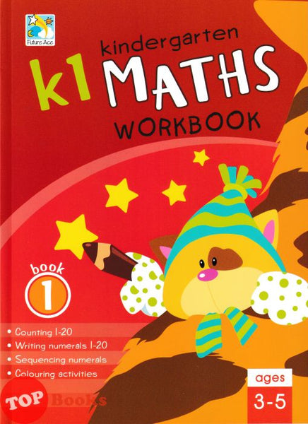 [TOPBOOKS Future Ace Kids] K1 Kindergarten Maths Workbooks Book 1 Ages 3-5