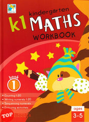 [TOPBOOKS Future Ace Kids] K1 Kindergarten Maths Workbooks Book 1 Ages 3-5