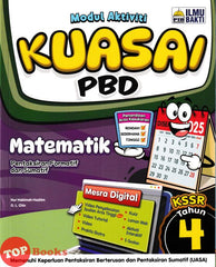 [TOPBOOKS Ilmu Bakti] Modul Aktiviti Kuasai PBD Matematik Tahun 4 KSSR (2025)